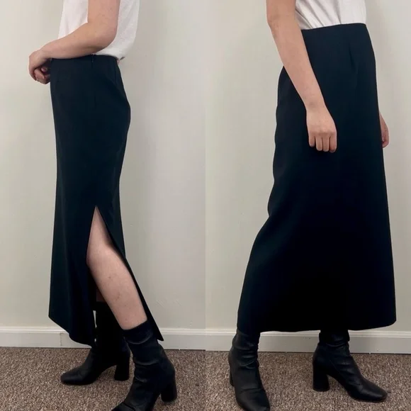 Vintage Jones New York Maxi Wool Skirt - Picture 3 of 8